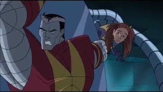 Juggernaut defeats Wolverine and Colossus  X Men The Animated Series [upl. by Grant918]