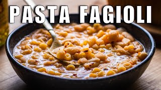 AUTHENTIC PASTA E FAGIOLI  Grandmas Recipe [upl. by Enilraep]