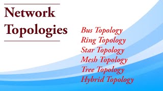 Network Topologies  Tamil [upl. by Chavez]