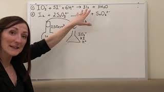 ALevel Chemistry Sodium Thiosulfate and Iodine Titrations [upl. by Elynad]