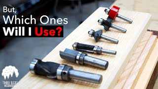 5 MOST USED Router Bits  Woodworking Tips [upl. by Wootten]