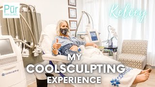 My COOLSCULPTING EXPERIENCE  Full Abdomen Treatment  PUR Skin Clinic [upl. by Enomes337]