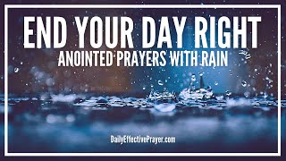 PRAYER WHILE YOU SLEEP WITH RAIN 8 HOURS  Prayers With Rain Sounds and Thunder For Sleep [upl. by Adnilemreh725]