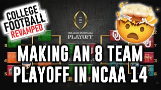 How to Use the CFB Revamped Utility Tool  8 Team College Football Revamped Playoff [upl. by Anitac820]