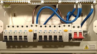 A look inside a British home electrical panel [upl. by Aikemahs]