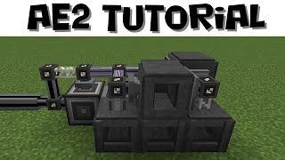 Super Compact Inscriber Processor AutoCrafting Setup  Applied Energistics 2 Tutorial [upl. by Tnomal260]