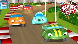 Fire Truck Frank Learn to Help  Wheel City Heroes WCH  Sergeant Lucas the Police Car New Cartoon [upl. by Nonnairb]