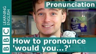 Pronunciation How to pronounce would you [upl. by Ahsilram]