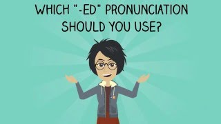 Pronunciation Past Tense Regular Verbs ed [upl. by Bollinger]