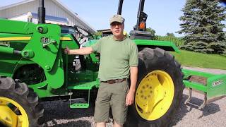 John Deere 5055E quotREVIEWquot [upl. by Einahpet]