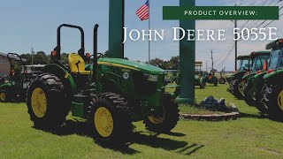 John Deere 5055E WalkAround [upl. by Yelruc337]