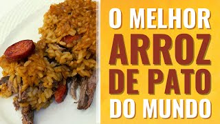 O MELHOR ARROZ DE PATO DO MUNDO [upl. by Nnaytsirk]