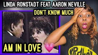 First Time Hearing  Linda Ronstadt Feat Aaron Neville  Dont know much REACTION [upl. by Etteb]