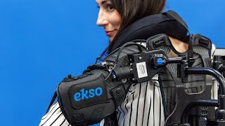 These exoskeletons can help prevent worker injury [upl. by Epilef]