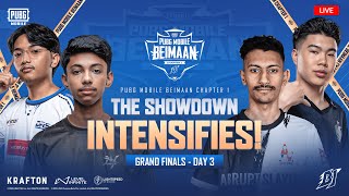 BEIMAAN CHAPTER 1 FINALS DAY 3 FT i8esports drsgaming horaaesports falcons r3g 4thrives ste [upl. by Ainosal]