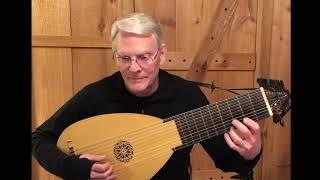 Carolans Dream by Turlough OCarolan Daniel Estrem baroque lute [upl. by Fenner]