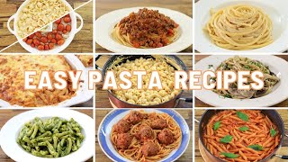 10 Easy Pasta Recipes [upl. by Bedelia]