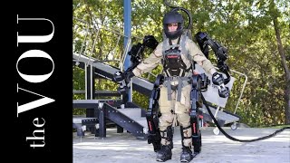 Future Solders  Raytheon Exoskeleton Army Robotics Suit [upl. by Schacker147]