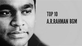 TOP 10 AR RAHMAN BGM Part1 [upl. by Caine]