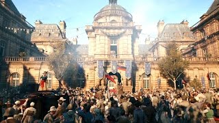 Assassins Creed Unity Gameplay Trailer [upl. by Aicened338]