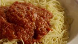 How to Make Quick Spaghetti Sauce  Pasta Recipes  Allrecipescom [upl. by Calloway]