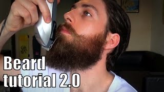 The full beard tutorial 20  Tuto barbe complète 20 English subs [upl. by Elawalo727]