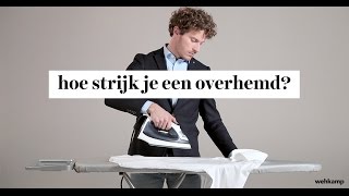 Wehkamp  Zo strijk je een overhemd [upl. by Skier392]