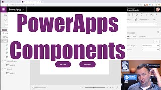 Intro PowerApps Components including Input and Output properties [upl. by Dionisio]