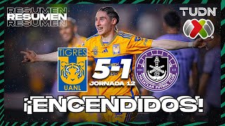 HIGHLIGHTS  Tigres 51 Mazatlán  CL2024  Liga Mx J12  TUDN [upl. by Atiek950]