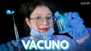 ASMR en ESPAÑOL💉 Poniéndote LA VACUNA del COVID19🩹 Vivalen Asmr [upl. by Nylesoj]