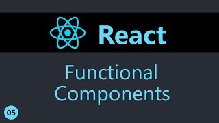 ReactJS Tutorial  5  Functional Components [upl. by Iniretake]