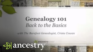 Back to the Basics Genealogy 101  Ancestry [upl. by Koehler]