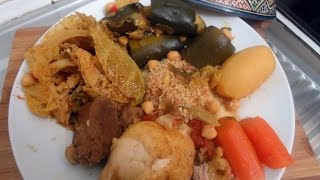 Cuisine Tunisienne  Le Couscous Tunisien [upl. by Armallas]