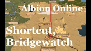 Albion Online  Caerleon to Bridgewatch fast almost safely [upl. by Poppo675]