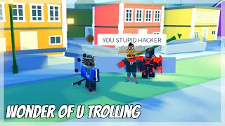 Trolling With NEW Wonder Of U  A Universal Time  Roblox [upl. by Dodson799]