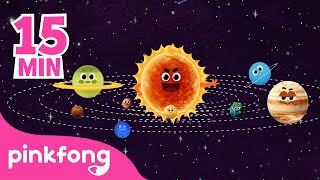 Space Song with Pinkfong and Hogi  Compilation  Best Planet Song  Space Song  Pinkfong Songs [upl. by Yellat963]