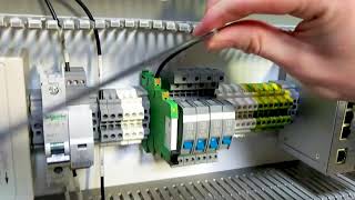 Control Panel Build Series Part 17 Wiring Power Distribution [upl. by Rambort]