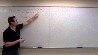 Calculus 2 Lecture 71 Integration By Parts [upl. by Lainahtan752]