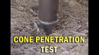 Cone Penetration Test2001 [upl. by Aneehsar]