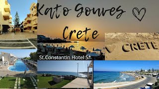 St Constantin Hotel 5 Kato Gouves Crete [upl. by Laryssa717]