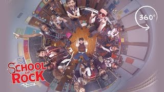 SCHOOL OF ROCK The Musical – “You’re in the Band” 360 Video [upl. by Bronder388]