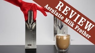 Aerolatte Milk Frother  Exclusive Review [upl. by Akemej]