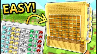 Minecraft MULTI Item Sorting System Silent Lagless Easy Expandable [upl. by Riley]