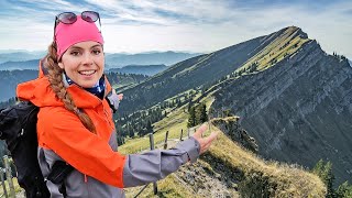 Spektakuläre Gratwanderung im Allgäu Hochgrat 1834 m in Oberstaufen [upl. by Sicnarf731]