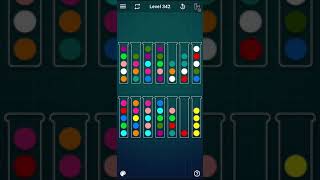 Ball Sort Puzzle  level 342 [upl. by Yelrebma]