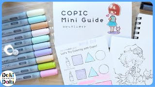 COPIC Markers Unboxing  Beginner Set  Mini Guide [upl. by Eedya]