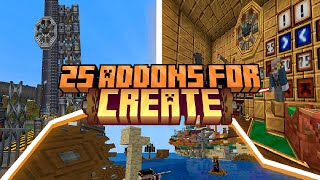 Top 25 Create Mod Addons [upl. by Eilyr]