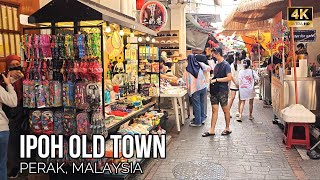 Ipoh Old Town Walking Tour Step Back in Time  Perak Malaysia  4K [upl. by Gnohc831]