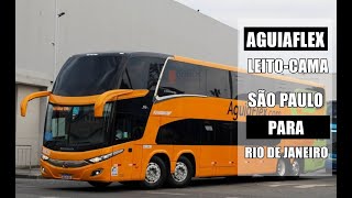 LEITO CAMA AGUIAFLEX  VIAGEM SP X RJ [upl. by Berlyn]