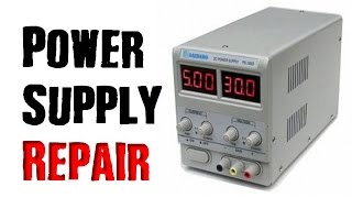 How To Repair a Power Supply Bench  Lab Version [upl. by Diane-Marie]